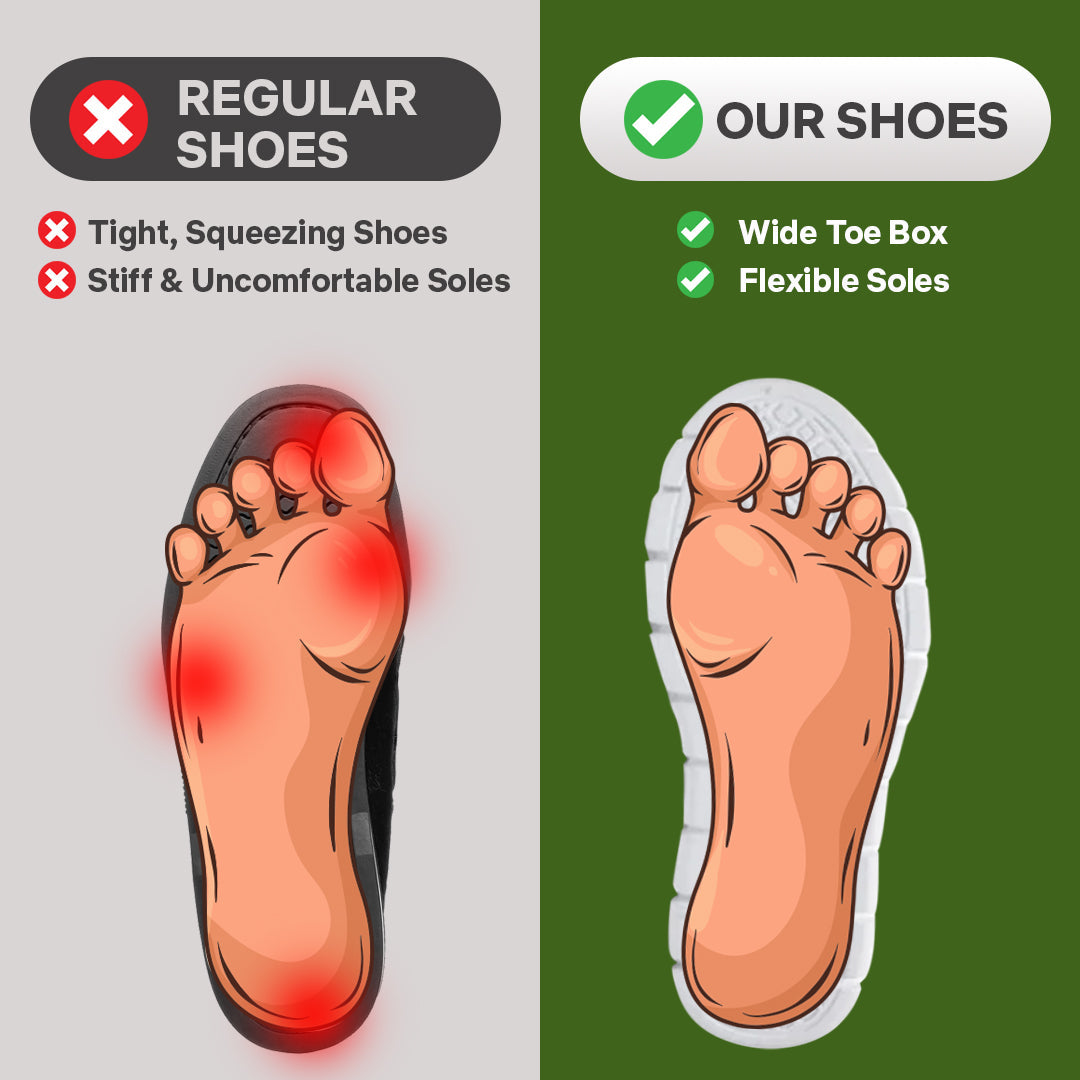 Hope - Chaussures rembourrées pour les journées de 12 heures
