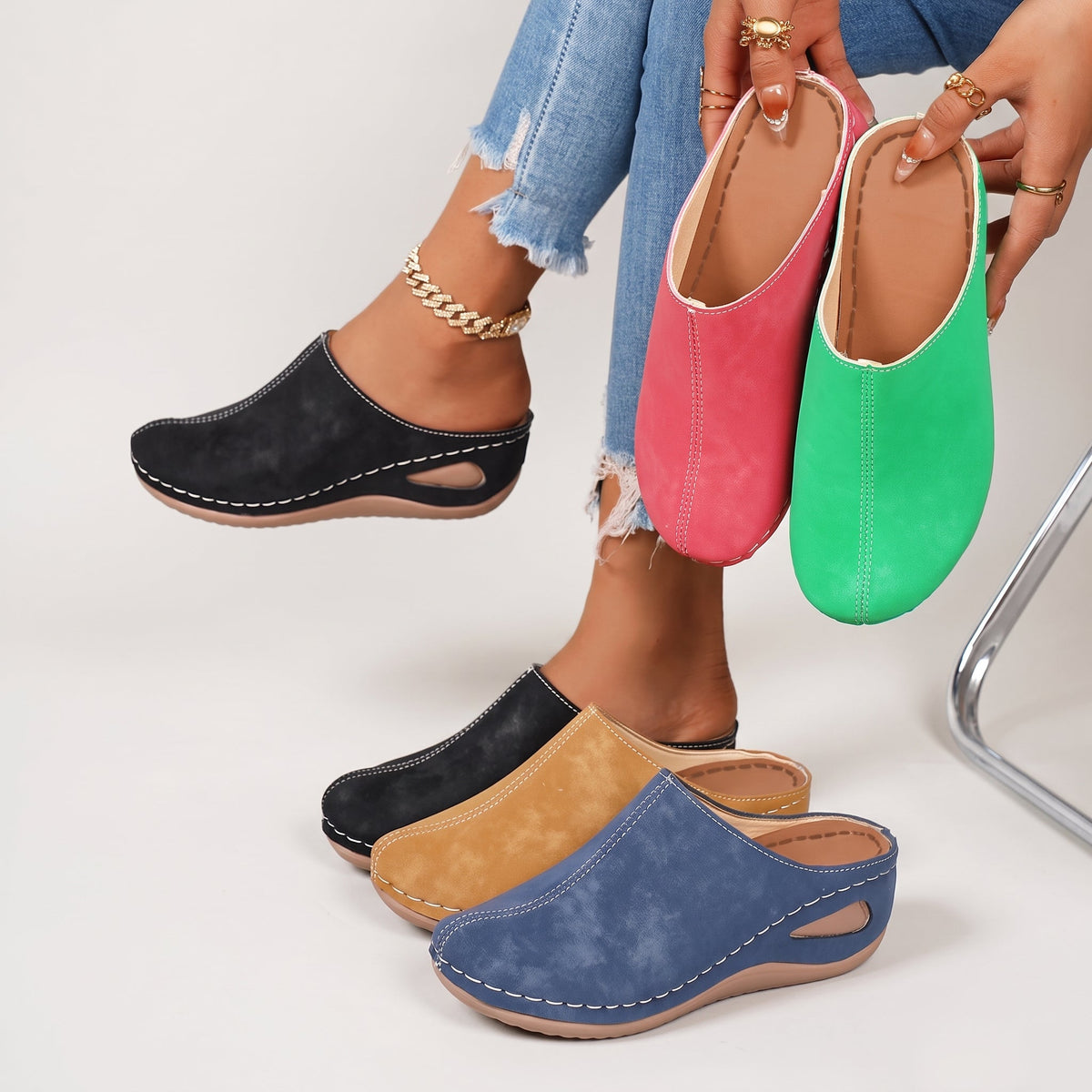 Colette | Chaussons orthopédiques non doublés