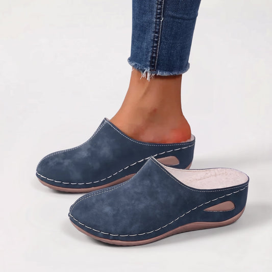 Colleen - Chaussons orthopédiques à doublure chaude