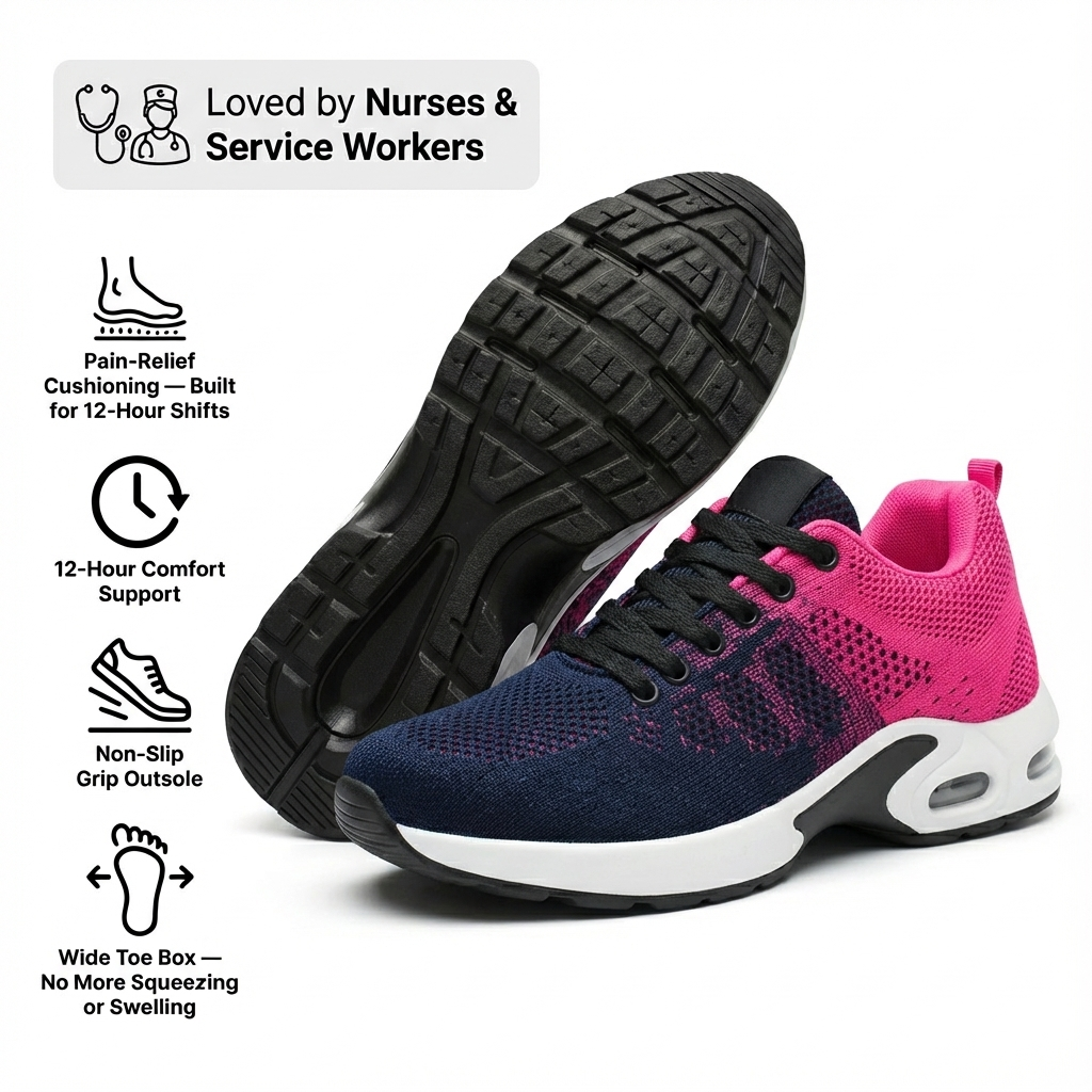 Hope - Chaussures rembourrées pour les journées de 12 heures