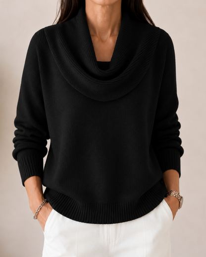 Caralina™ | Pull élégant en maille à col bénitier