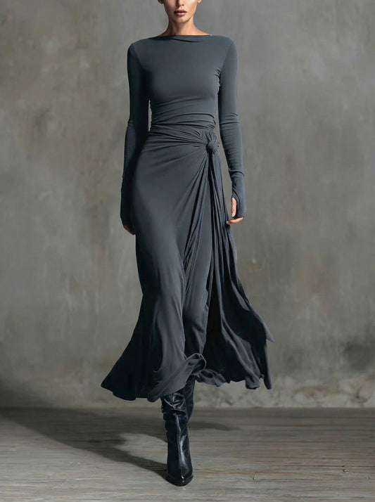Ivy | Maxi Dress with Side Tie