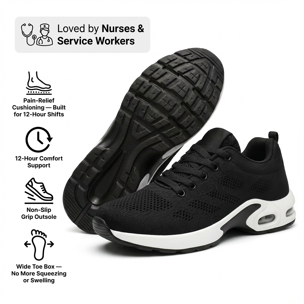 Hope - Chaussures rembourrées pour les journées de 12 heures