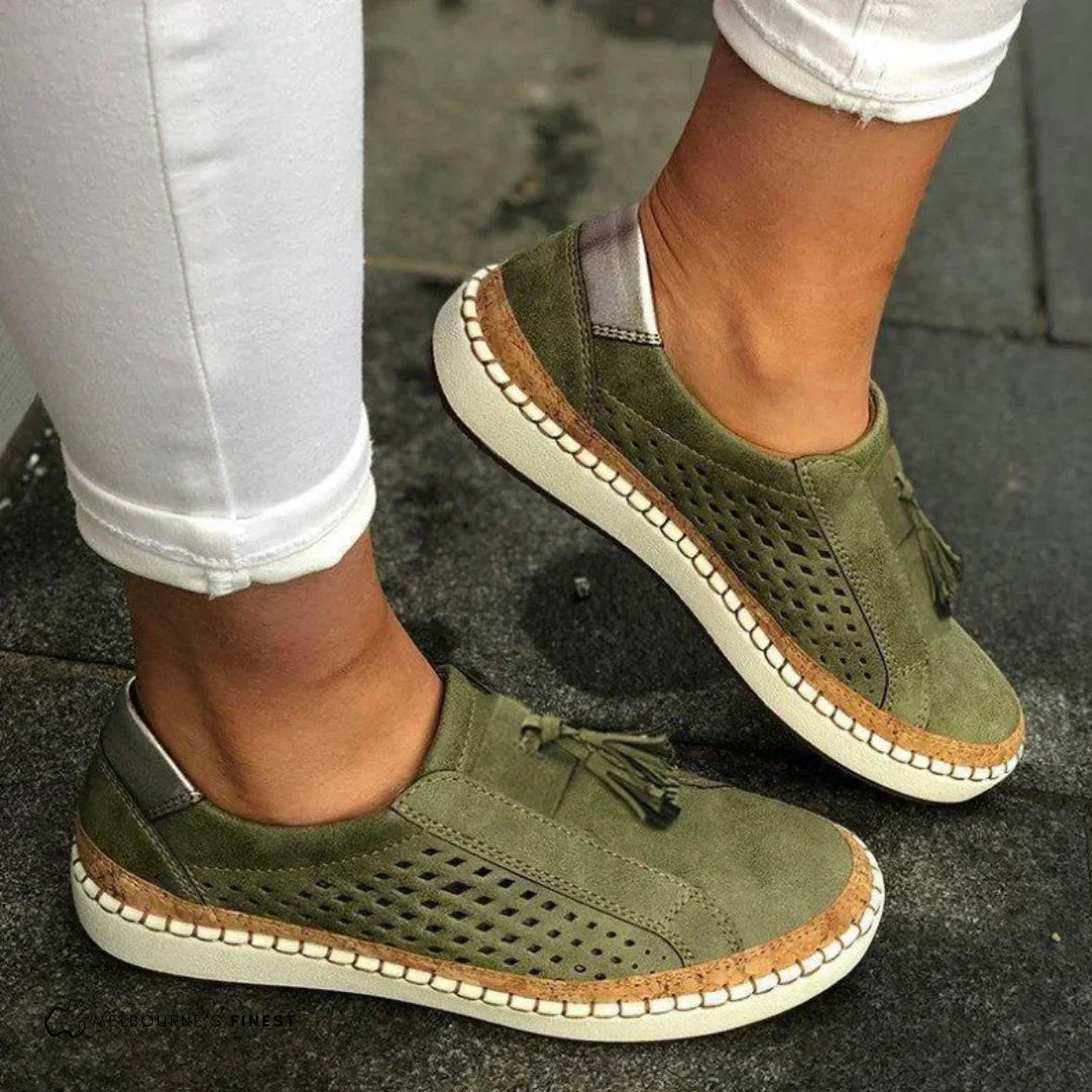 Alexa - Cushioned Slip-On Sneakers