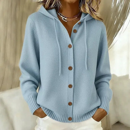 Goldie™ Cardigan boutonné à capuche