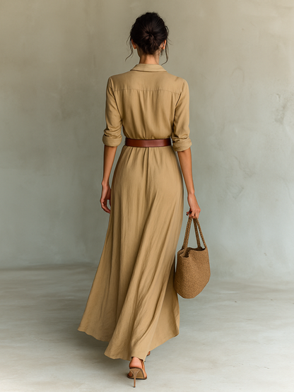 Amélie | Robe longue décontractée