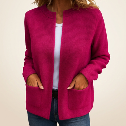 P|H - Cardigan zippé en maille douce Diane