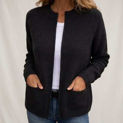 P|H - Cardigan zippé en maille douce Diane