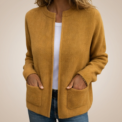 P|H - Cardigan zippé en maille douce Diane