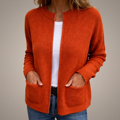 P|H - Cardigan zippé en maille douce Diane