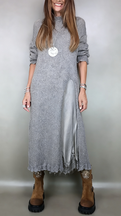 Frances | Elegant Set with Long Sweater and Dress