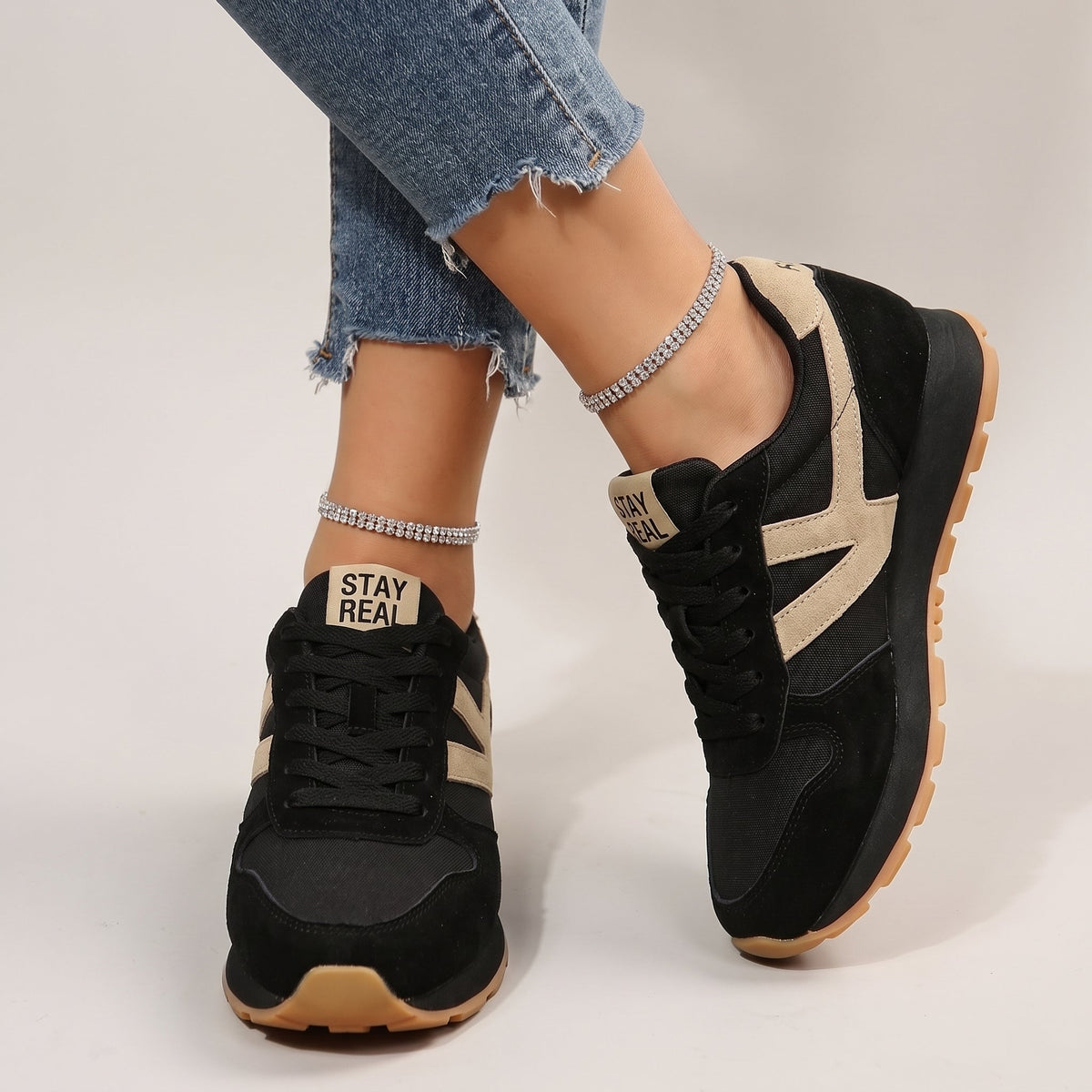 Cassidy - Baskets orthopédiques rétro