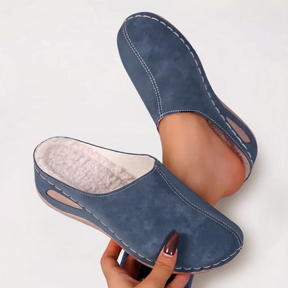 Colleen - Chaussons orthopédiques à doublure chaude