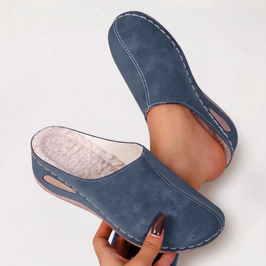 Colleen - Chaussons orthopédiques à doublure chaude