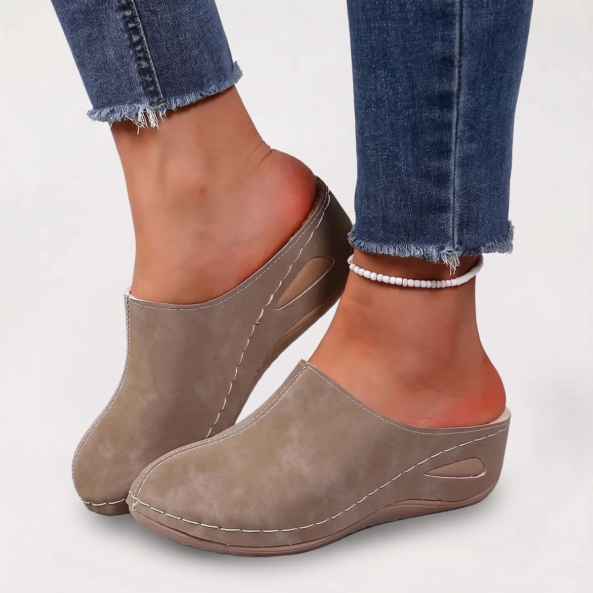 Colleen - Chaussons orthopédiques à doublure chaude
